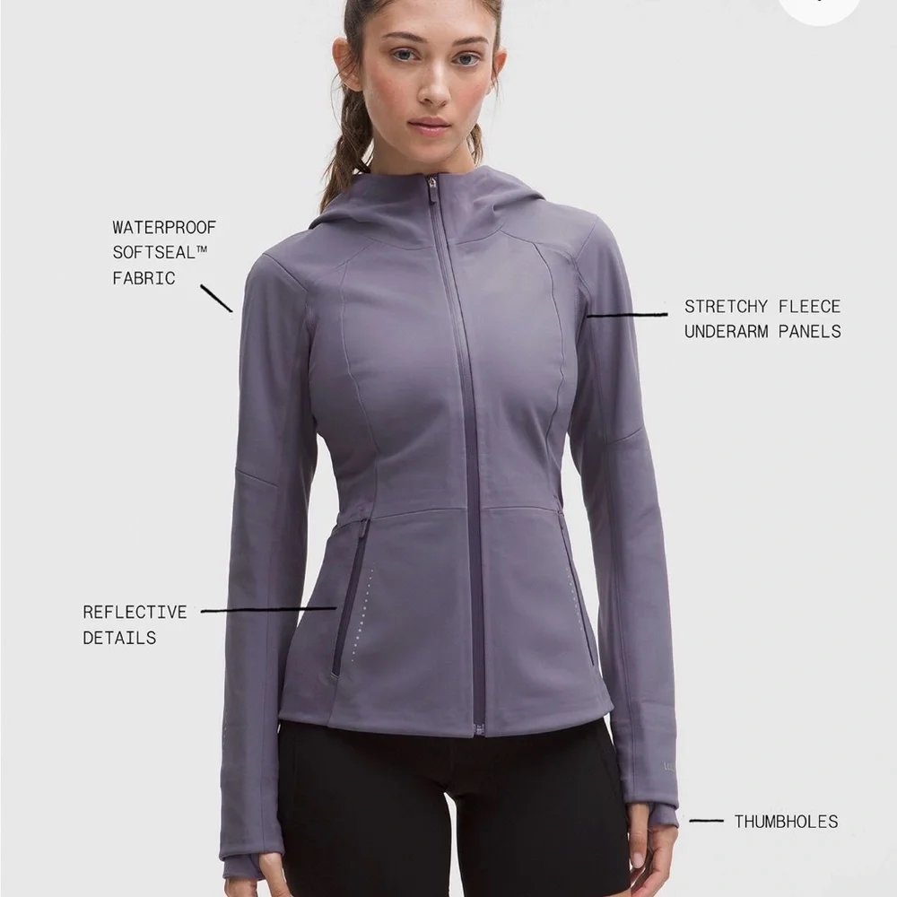 NWOT Lululemon Cross Chill Performance Jacket 6 - Picture 9 of 14